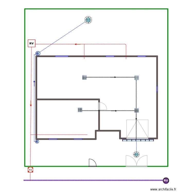 martin montigny. Plan de 19 pièces et 538 m2