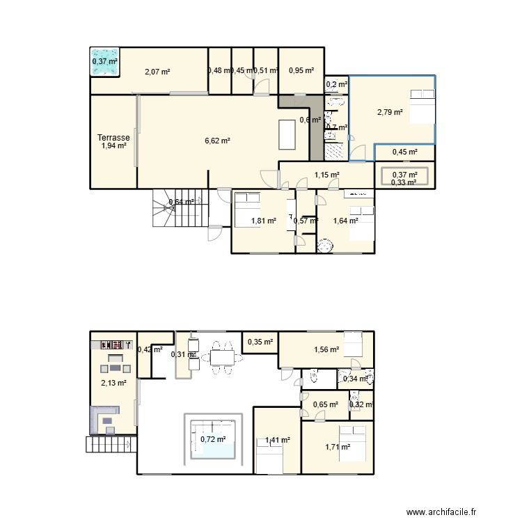 MyCozyHouse. Plan de 31 pièces et 35 m2