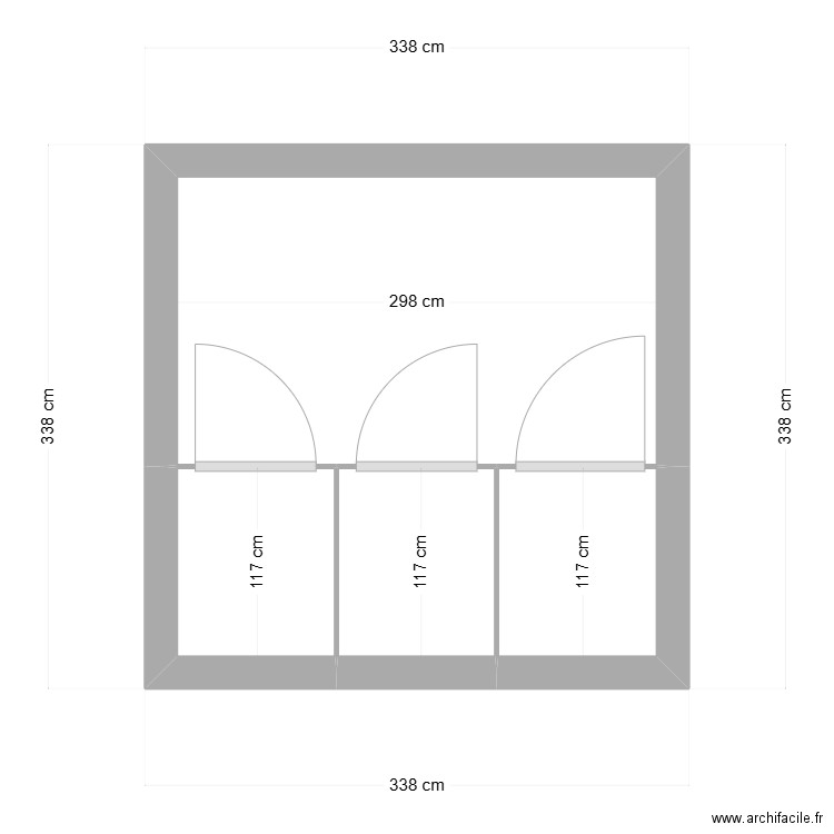 PROJET ECOLE 1. Plan de 4 pièces et 9 m2