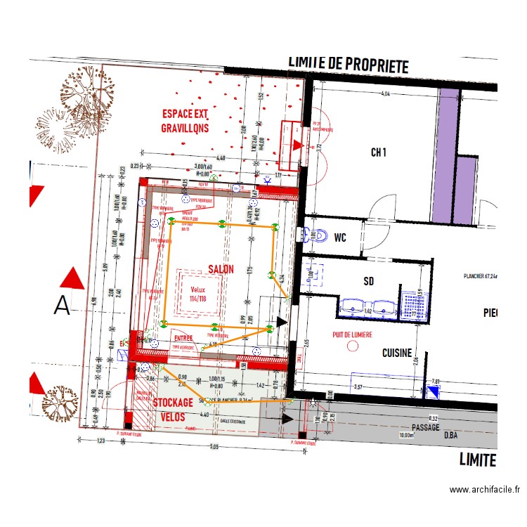 VERDIER 1. Plan de 0 pièce et 0 m2