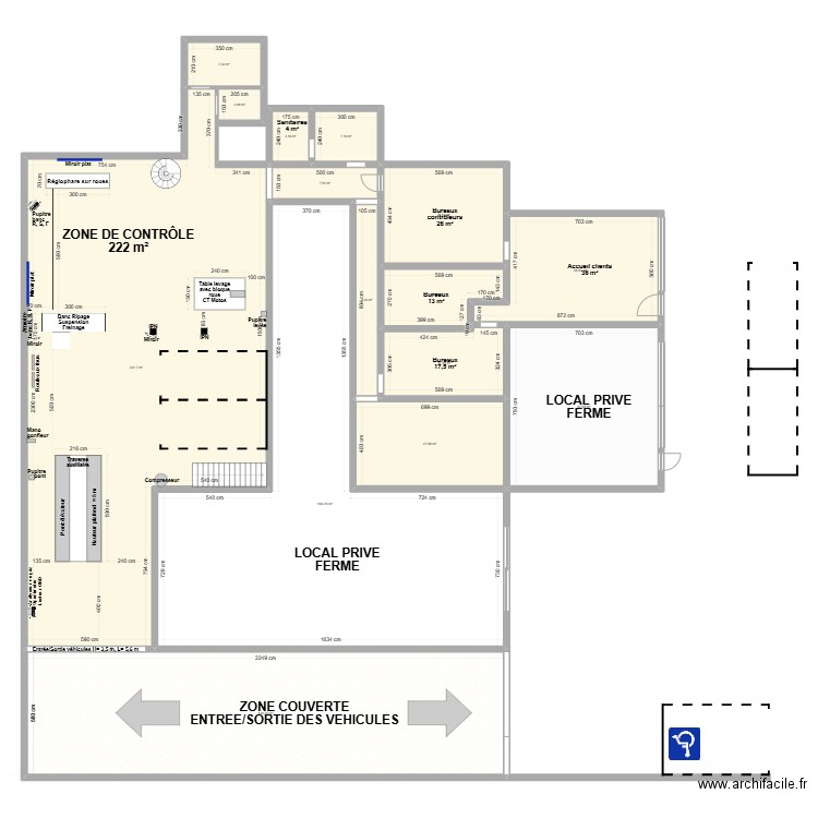 CCT mixte VL/CL MCT DRAGUIGNAN 83BRAD. Plan de 15 pièces et 735 m2