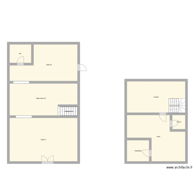 350602219. Plan de 9 pièces et 168 m2