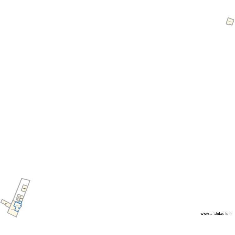 chemin des coucous. Plan de 9 pièces et 336 m2