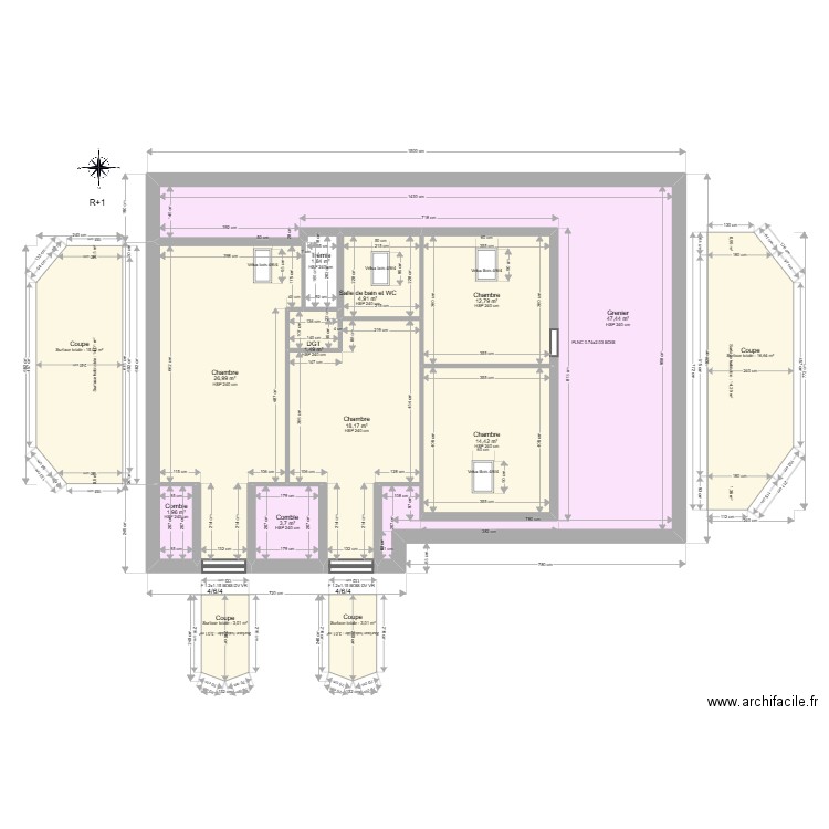 ML24018692 RITZ. Plan de 10 pièces et 134 m2