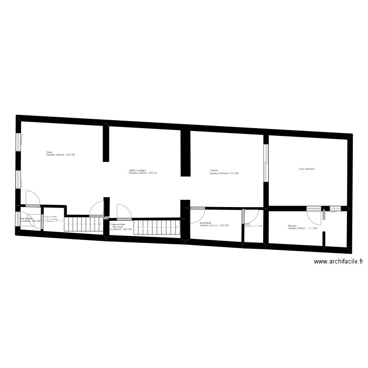 Herstal 1. Plan de 6 pièces et 106 m2