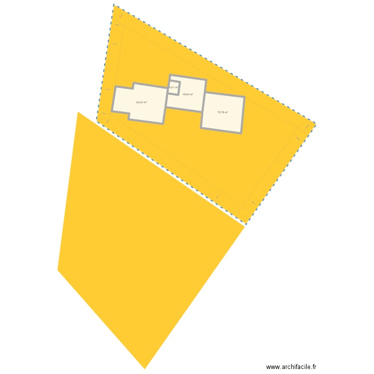 Projet maison 2. Plan de 4 pièces et 209 m2