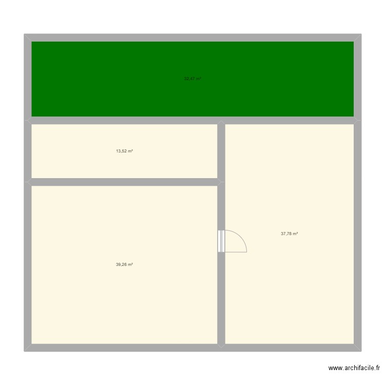 escape 2024. Plan de 4 pièces et 123 m2