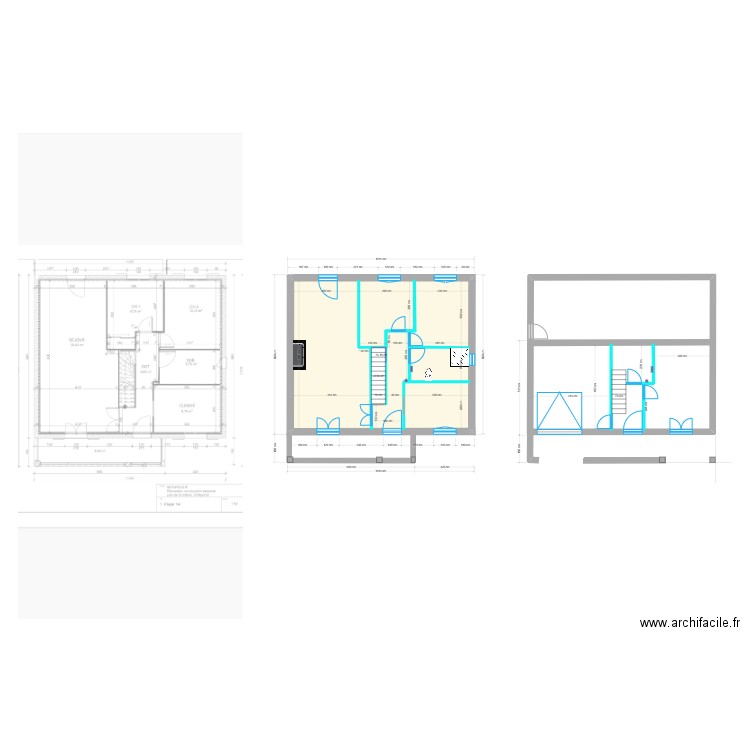 Pied de la Chèvre. Plan de 2 pièces et 78 m2