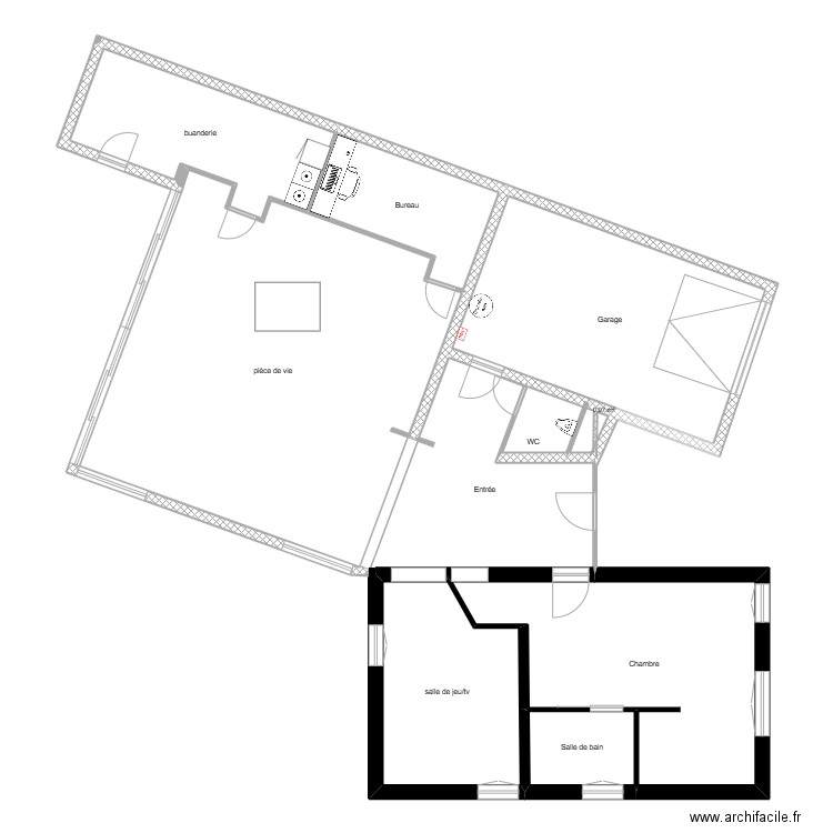 cysoing 4. Plan de 10 pièces et 171 m2