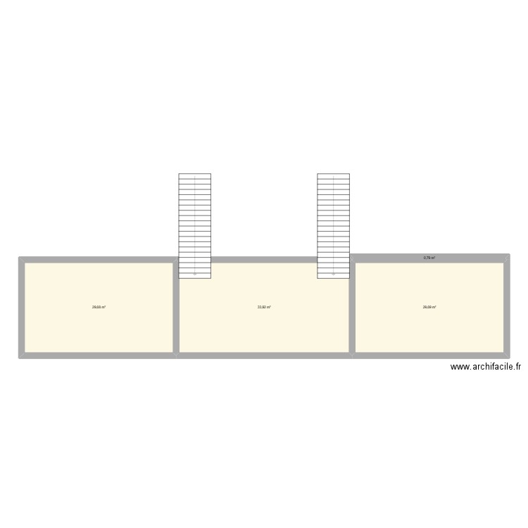 carrigton. Plan de 4 pièces et 94 m2