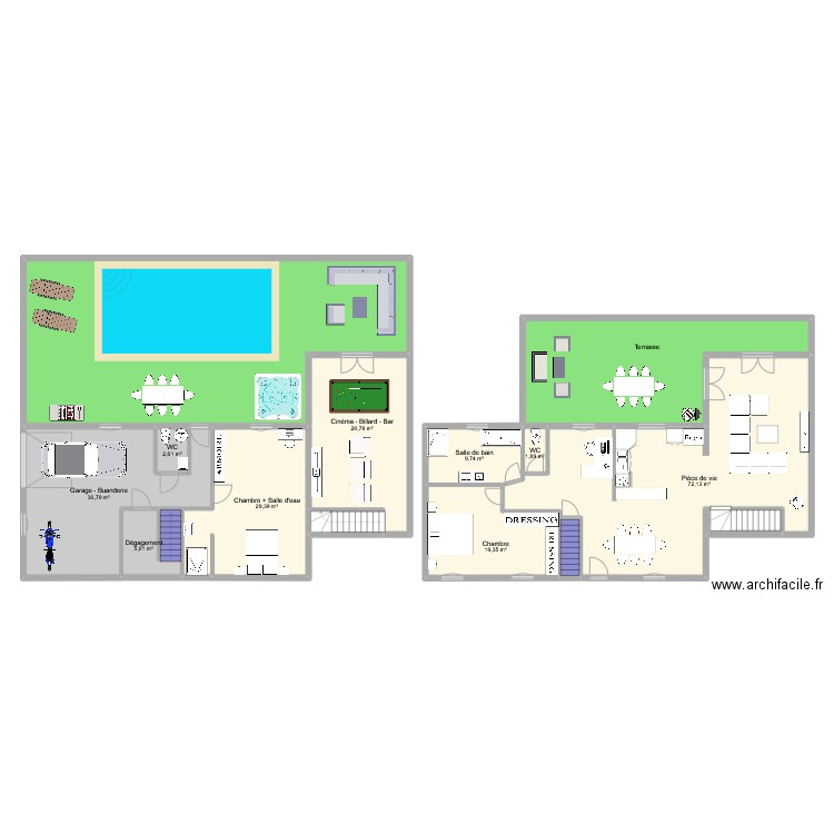 HERMAL. Plan de 15 pièces et 362 m2