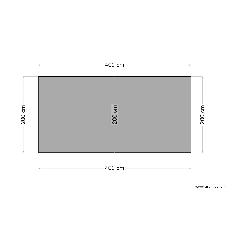 FACADE ARRIERE. Plan de 0 pièce et 0 m2