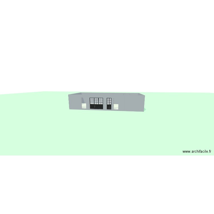 régaltoi. Plan de 2 pièces et 65 m2