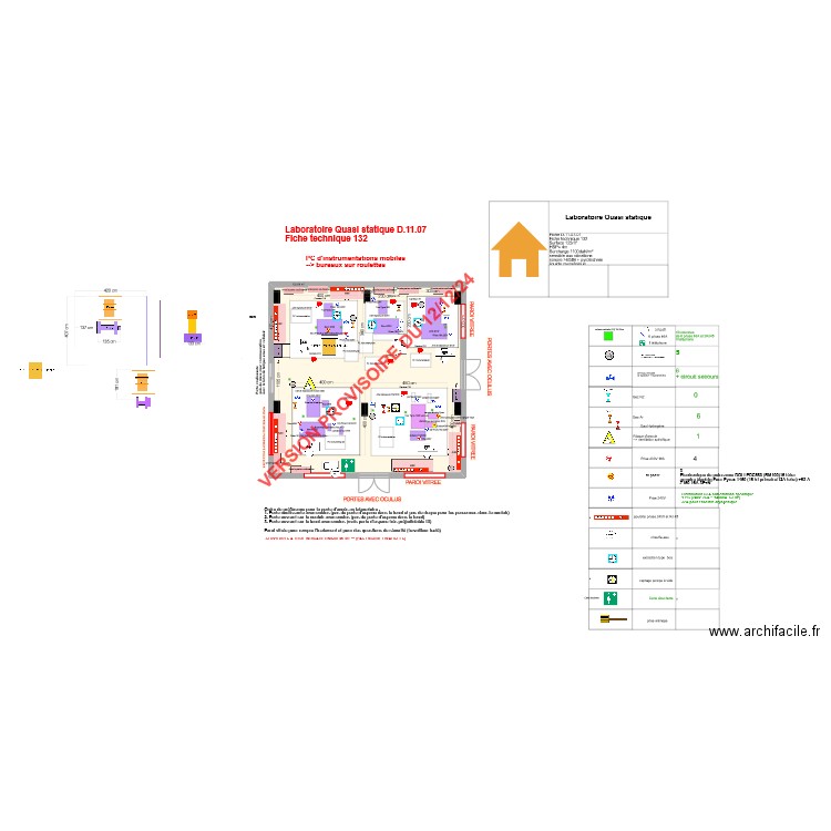 Fiche132_Quasi statique V7. Plan de 1 pièce et 123 m2