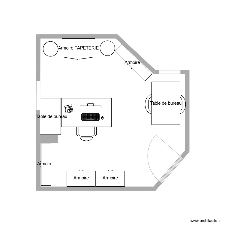 BUREAU VAL 6. Plan de 0 pièce et 0 m2