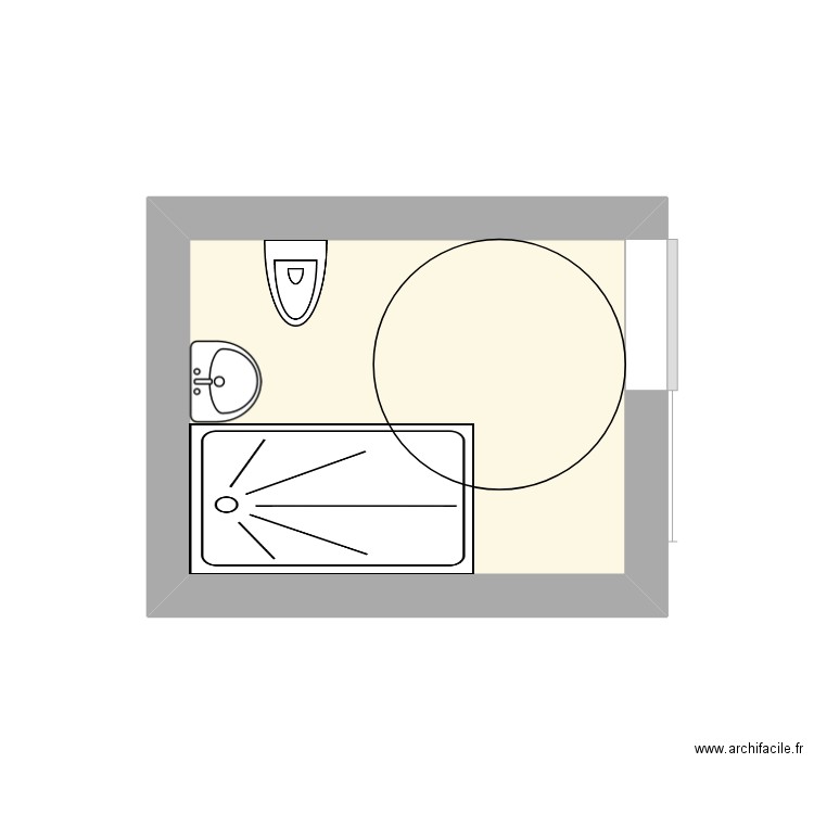 Mikaele P.. Plan de 1 pièce et 5 m2