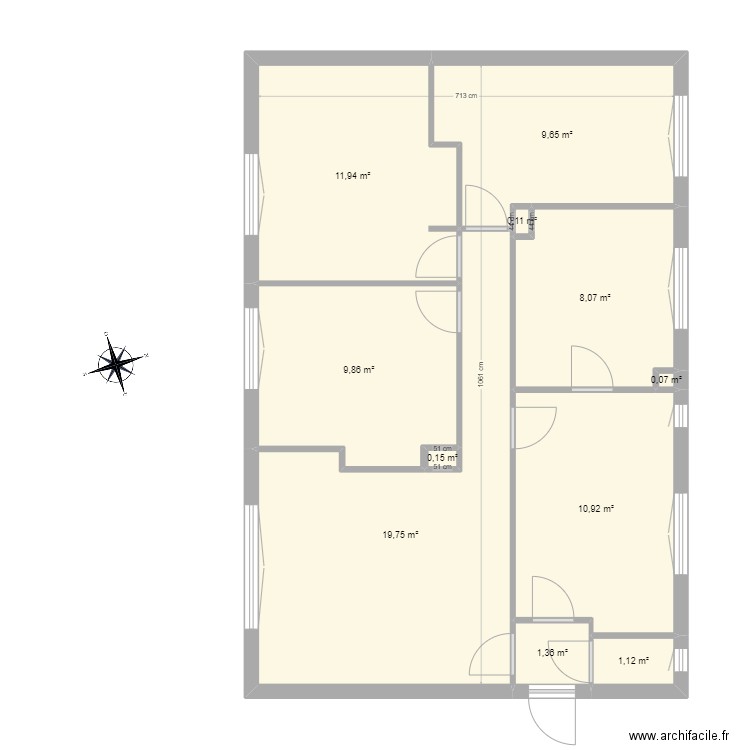 plan maison. Plan de 12 pièces et 149 m2