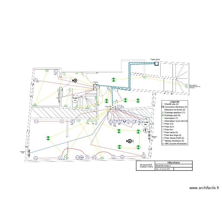 HBourhane-2. Plan de 0 pièce et 0 m2