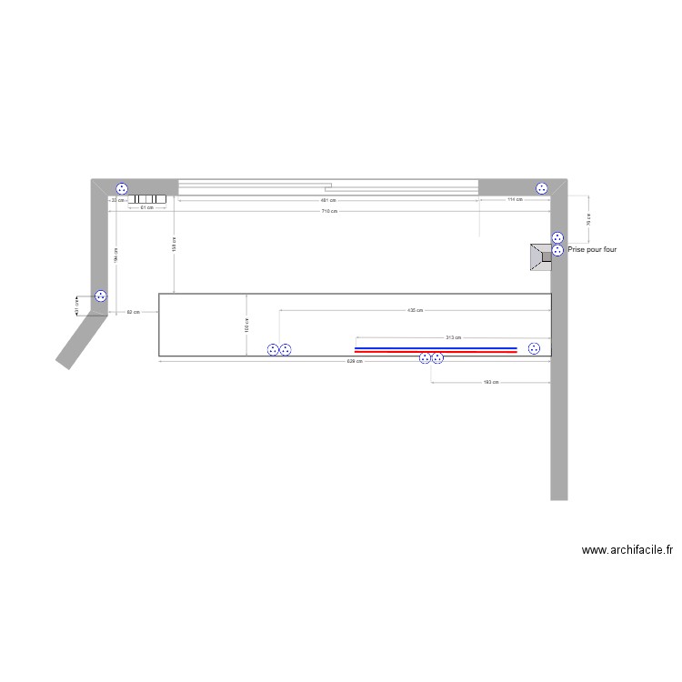 Club house. Plan de 0 pièce et 0 m2