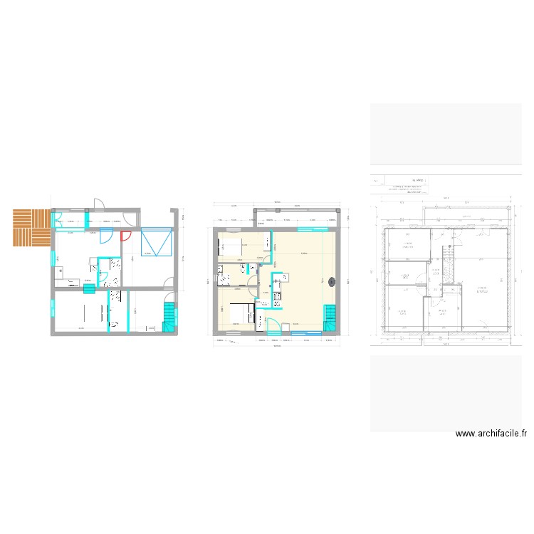 Pied de la Chèvre 2B II. Plan de 2 pièces et 78 m2