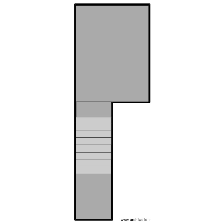 Meurchin imprimerie Toiture. Plan de 1 pièce et 633 m2