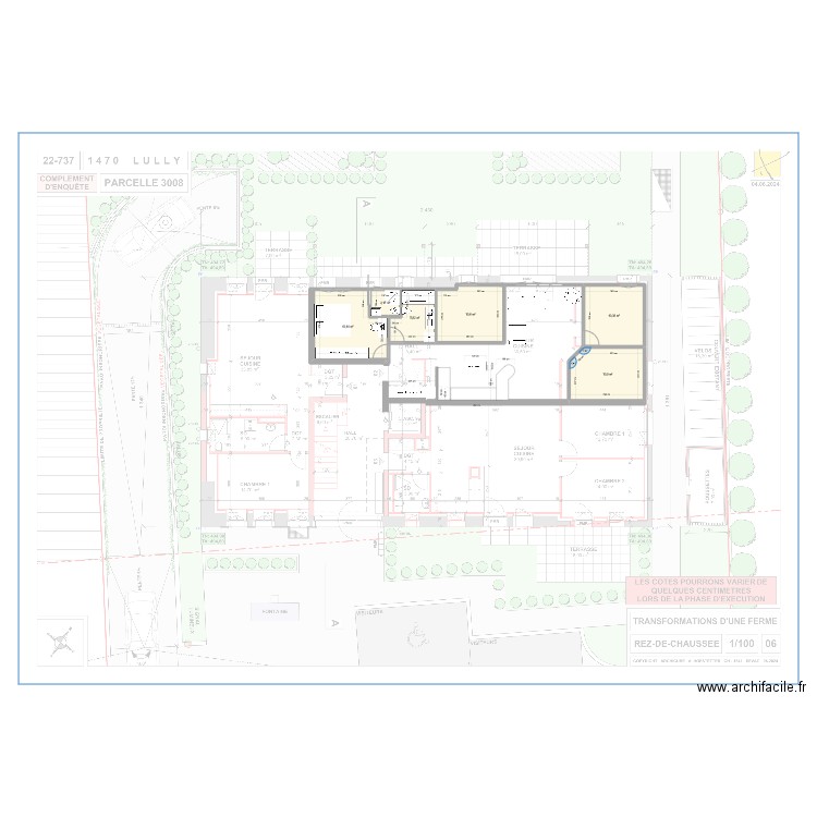 Lully_v2. Plan de 6 pièces et 53 m2