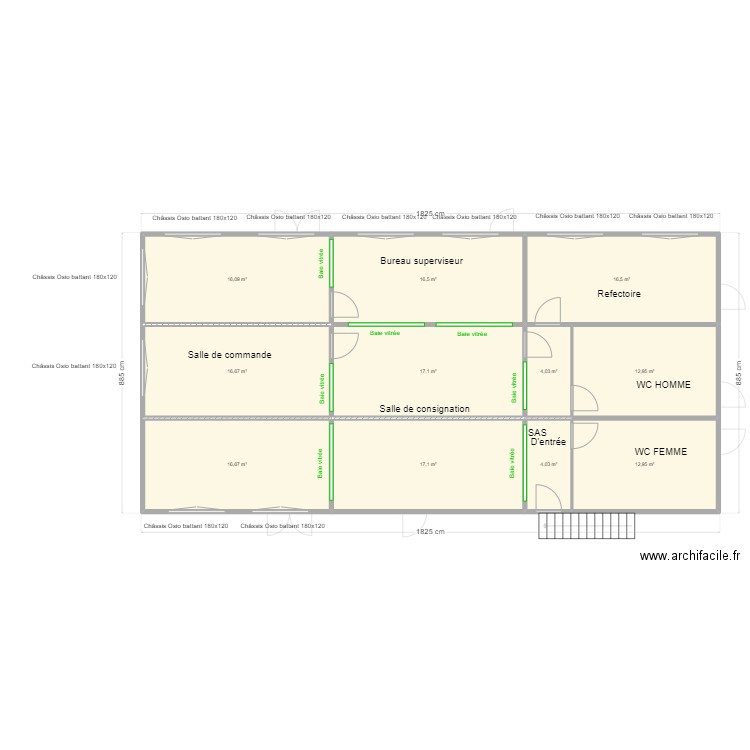 plan pour fred. Plan de 27 pièces et 301 m2