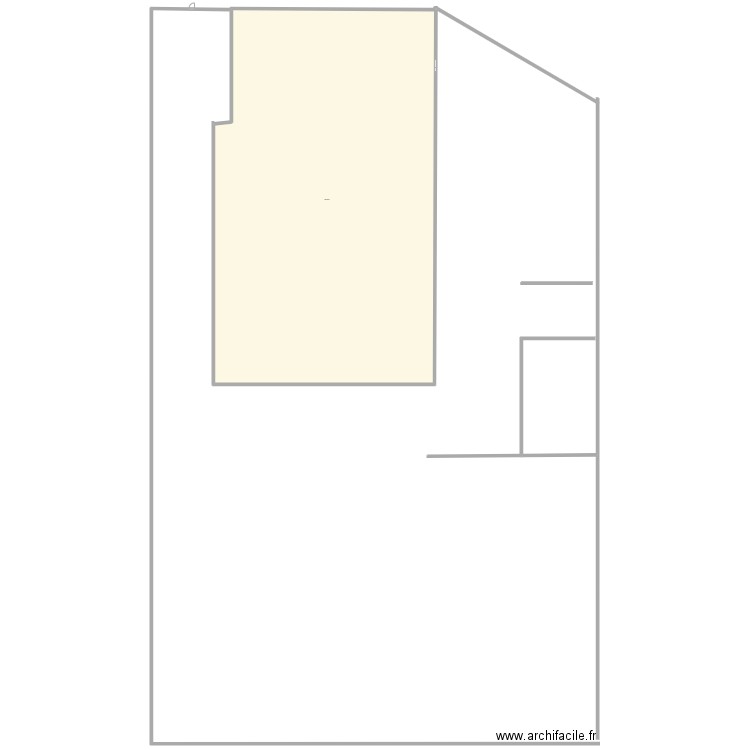 RIO. Plan de 1 pièce et 1793 m2