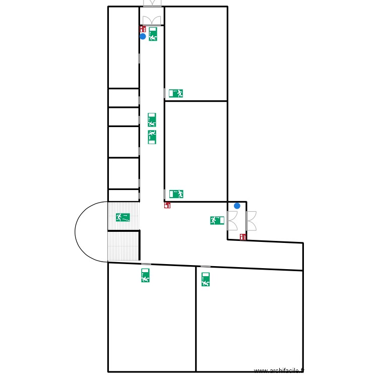 NOUVELLE ECOLE RDC. Plan de 11 pièces et 994 m2