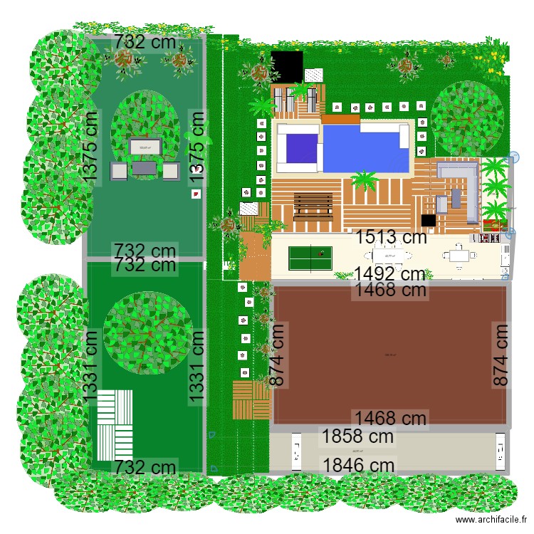 Extérieur mont Vernon 3 vol 71. Plan de 7 pièces et 423 m2