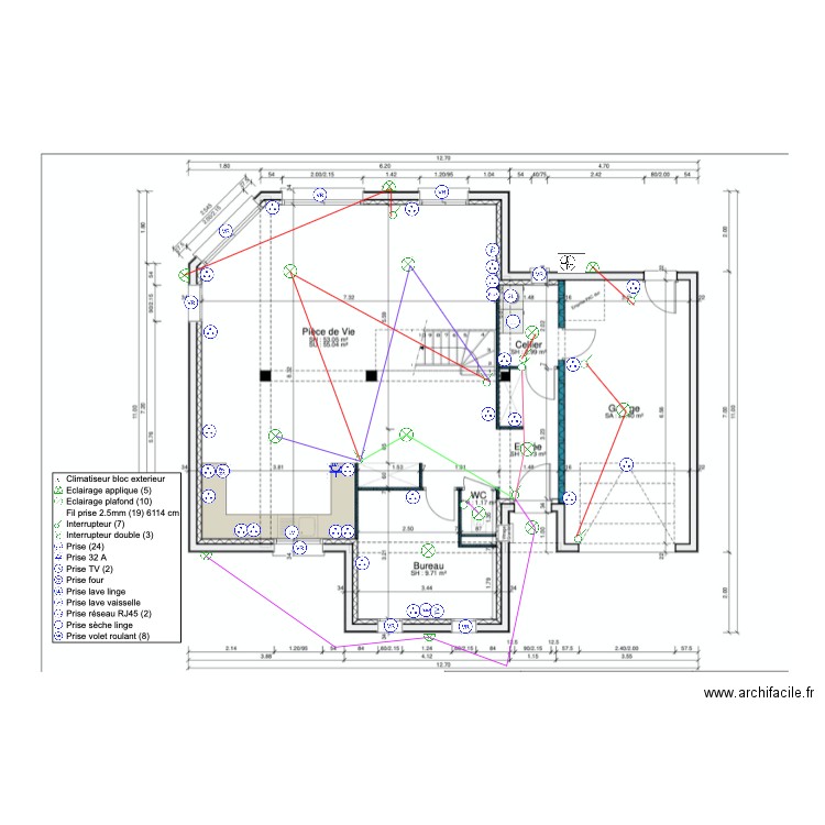 rouelle rdv. Plan de 0 pièce et 0 m2