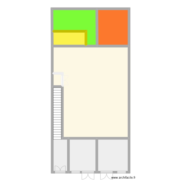 cocha 3. Plan de 8 pièces et 146 m2