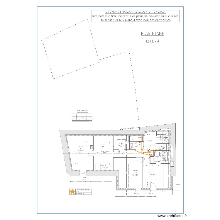 Moron Charnier R+1 VMC. Plan de 0 pièce et 0 m2