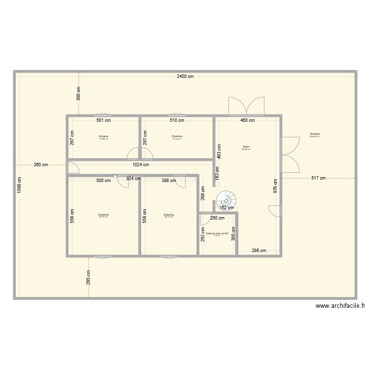 Dodo Kaz 2. Plan de 7 pièces et 522 m2