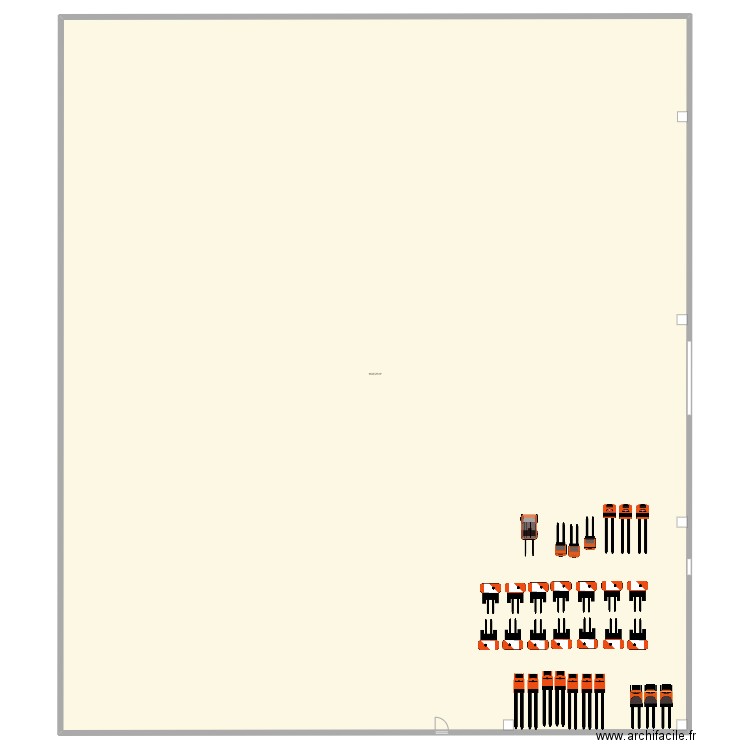 ID PEPSICO DOURGE. Plan de 1 pièce et 1638 m2