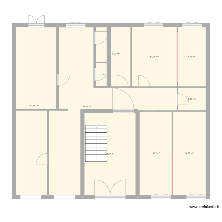 Bas Boivin2. Plan de 10 pièces et 151 m2