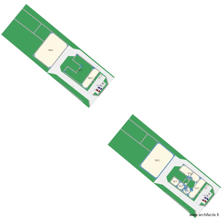 gluten 2. Plan de 11 pièces et 1932 m2