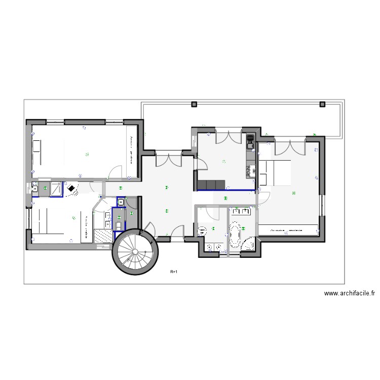 ASSAS vierge. Plan de 0 pièce et 0 m2