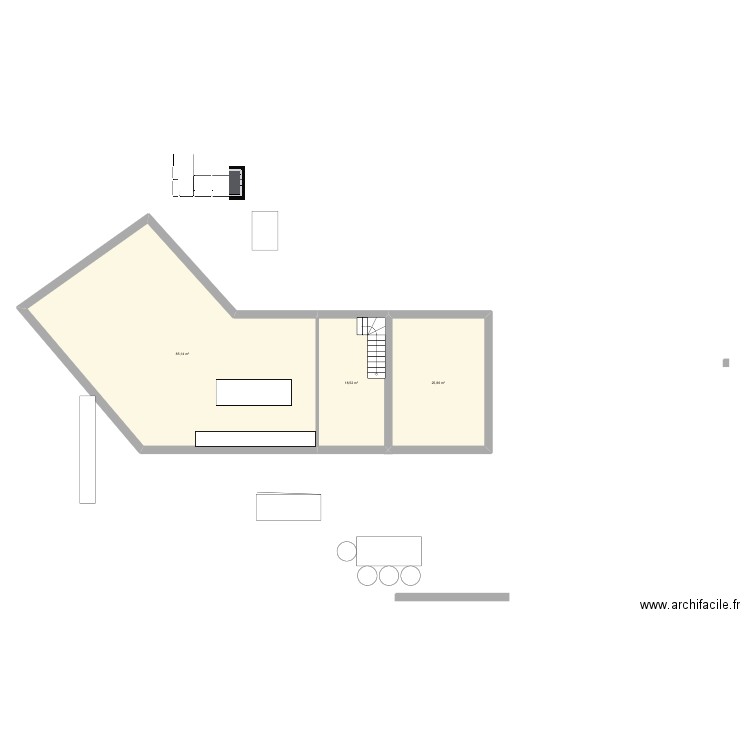 CGREHBNW. Plan de 12 pièces et 259 m2