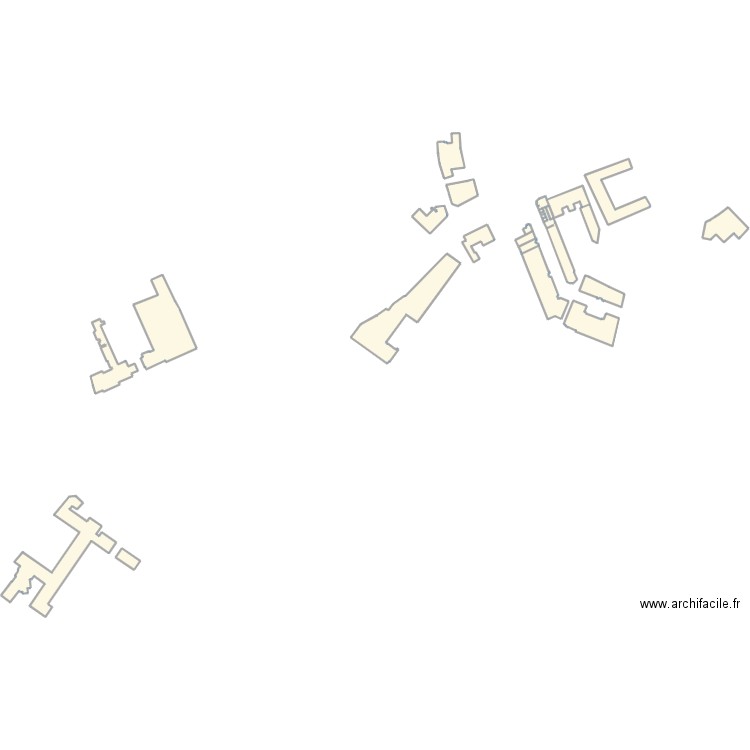 gaand fouboure. Plan de 25 pièces et 13015 m2