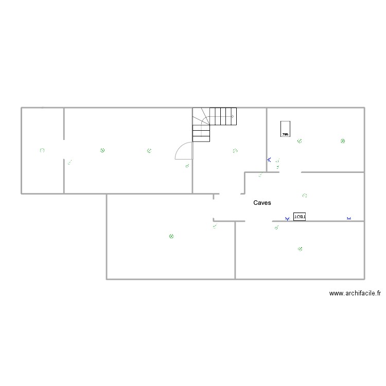 boden cave. Plan de 0 pièce et 0 m2