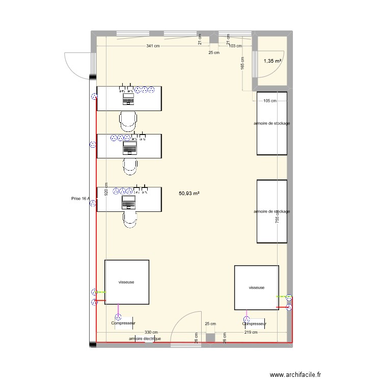 sae 1.3. Plan de 0 pièce et 0 m2