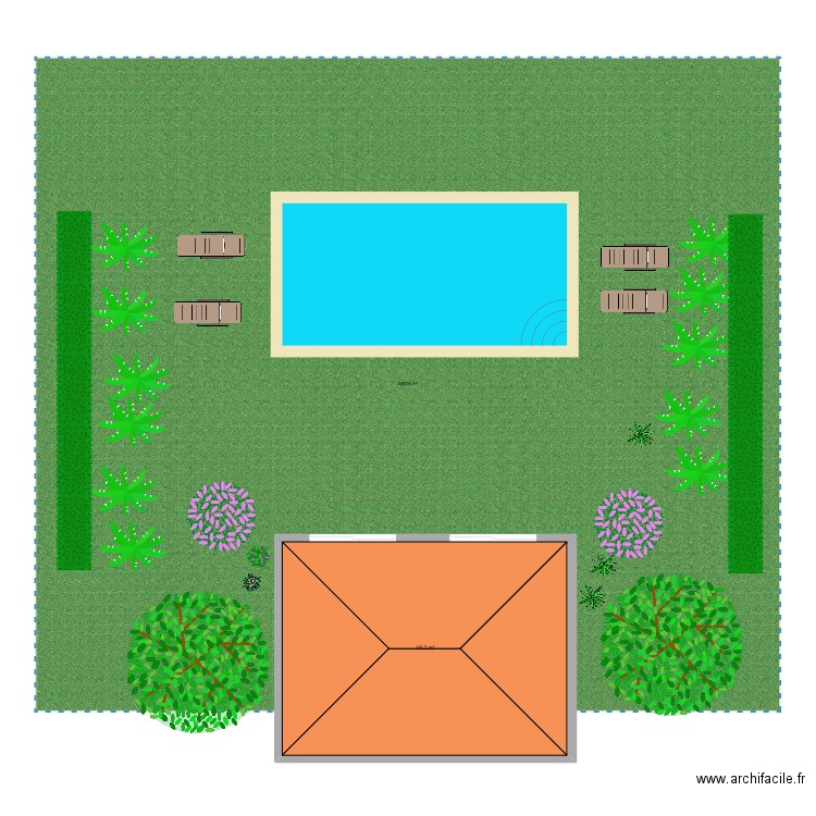 NEW CASA. Plan de 1 pièce et 48 m2