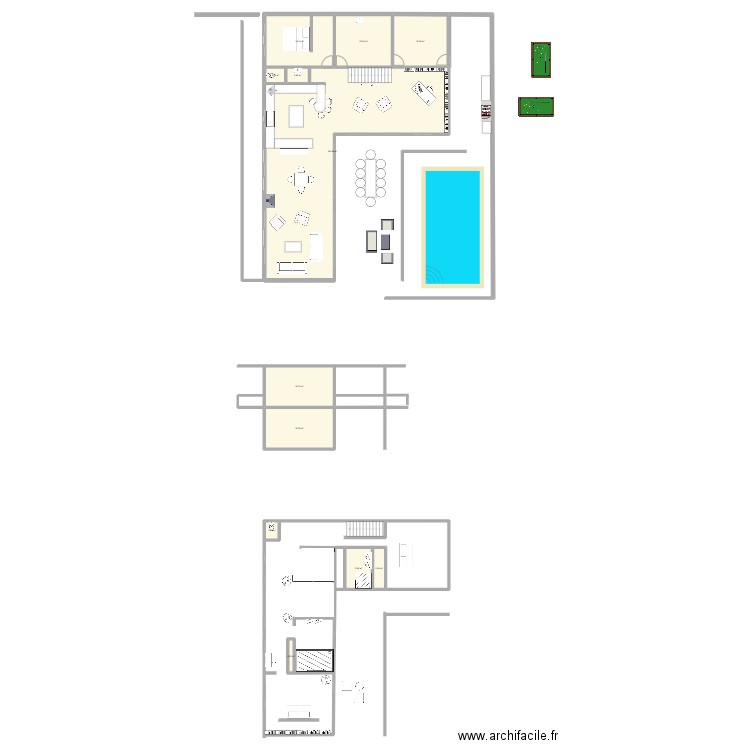 v haut 3. Plan de 12 pièces et 211 m2