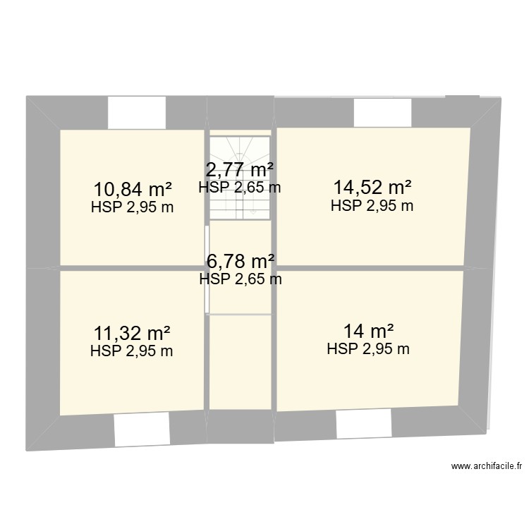 maison 1 rdc. Plan de 10 pièces et 122 m2