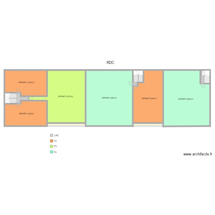 MAZENC J. Plan de 10 pièces et 1128 m2