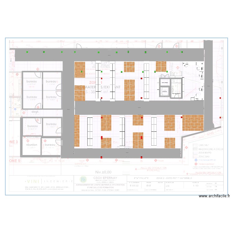 magasin 09 csgv. Plan de 0 pièce et 0 m2