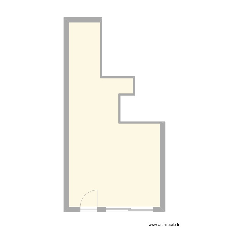 Appartement Cigales Capbreton. Plan de 1 pièce et 31 m2