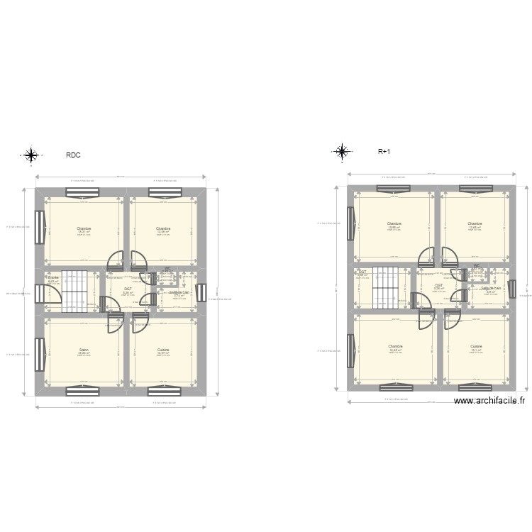 ML24008896 BALTHAZAR. Plan de 16 pièces et 149 m2