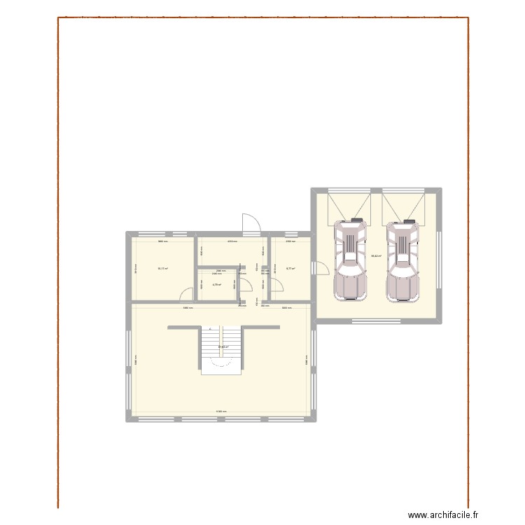 ZJ PLAN 2 ETAGES. Plan de 11 pièces et 289 m2